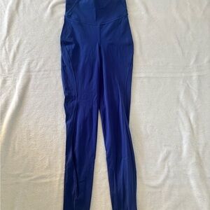 Women's Blue High-Waisted Pants